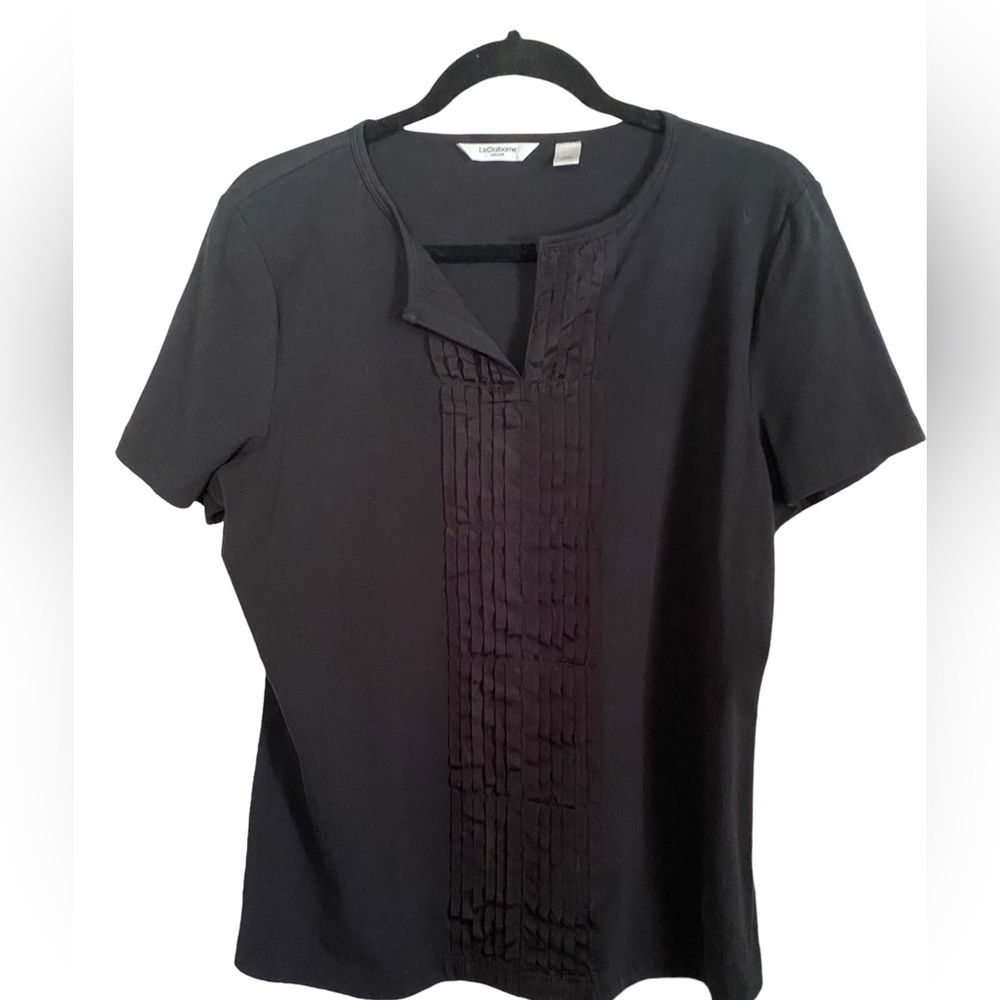 Liz Claiborne Black Tee